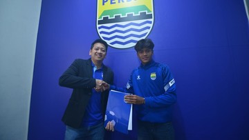 Rafi Rasyiq, winger muda Persib Bandung. (Foto: Persib.co.id)