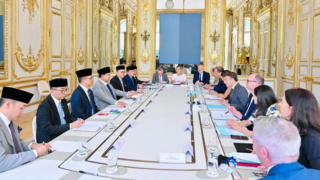 Presiden Prabowo dan Emmanuel Macron Bahas Kerja Sama Strategis hingga IEU-CEPA di Paris