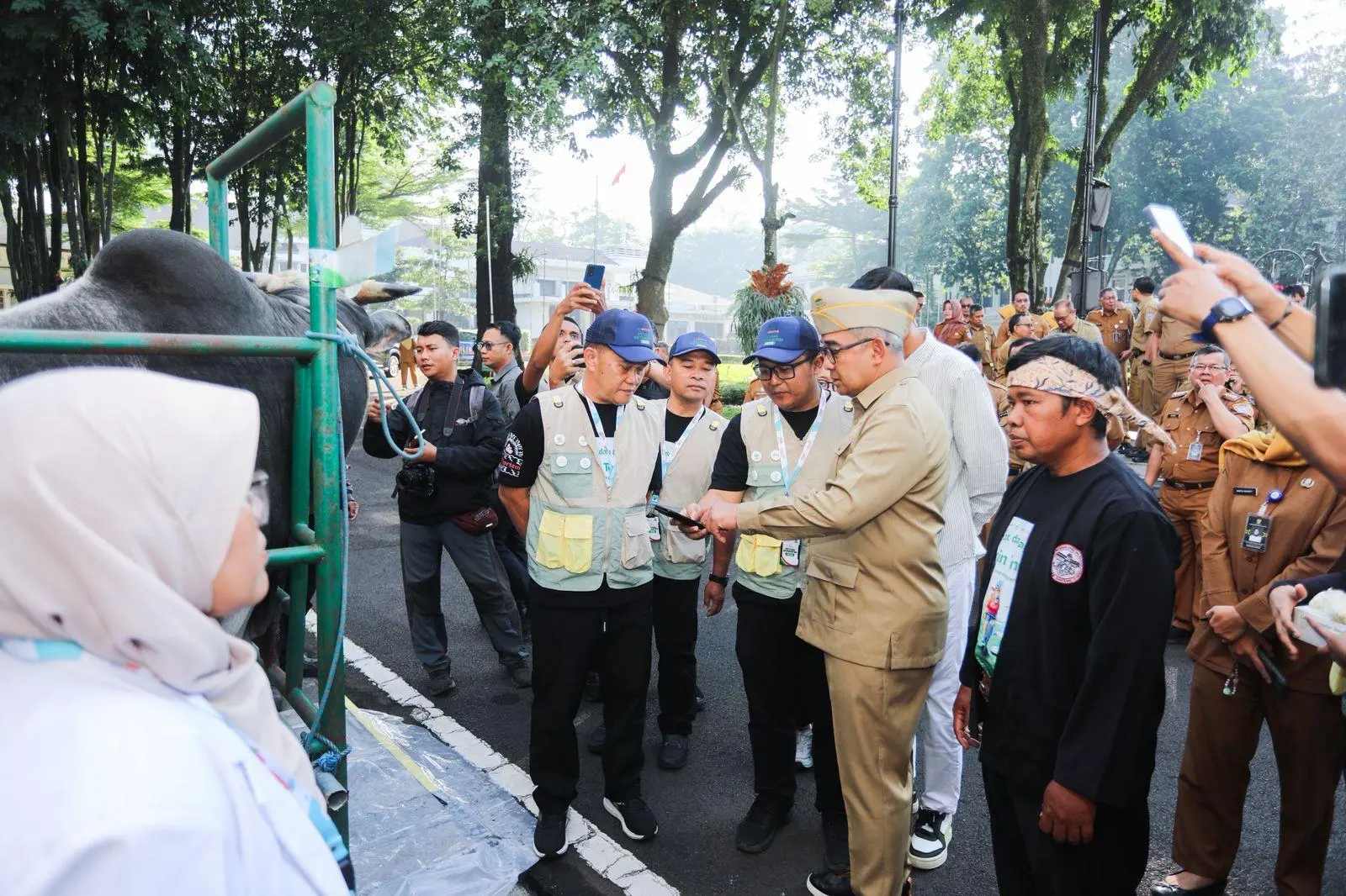 DKPP Kota Bandung Periksa Ribuan Hewan Kurban, Organ Tidak Layak Langsung Diafkir