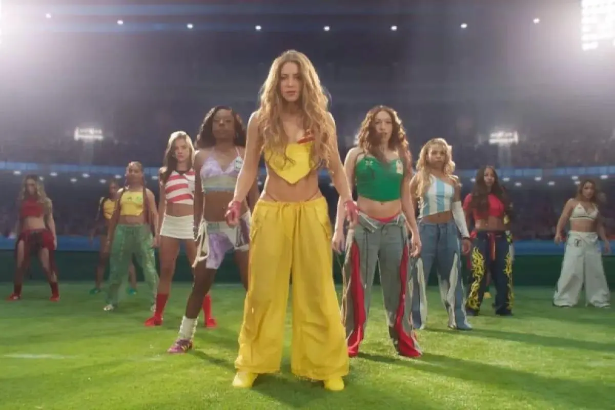 Kembali Isi Soundtrack World Cup, Shakira Gandeng Burna Boy di Lagu Dai Dai