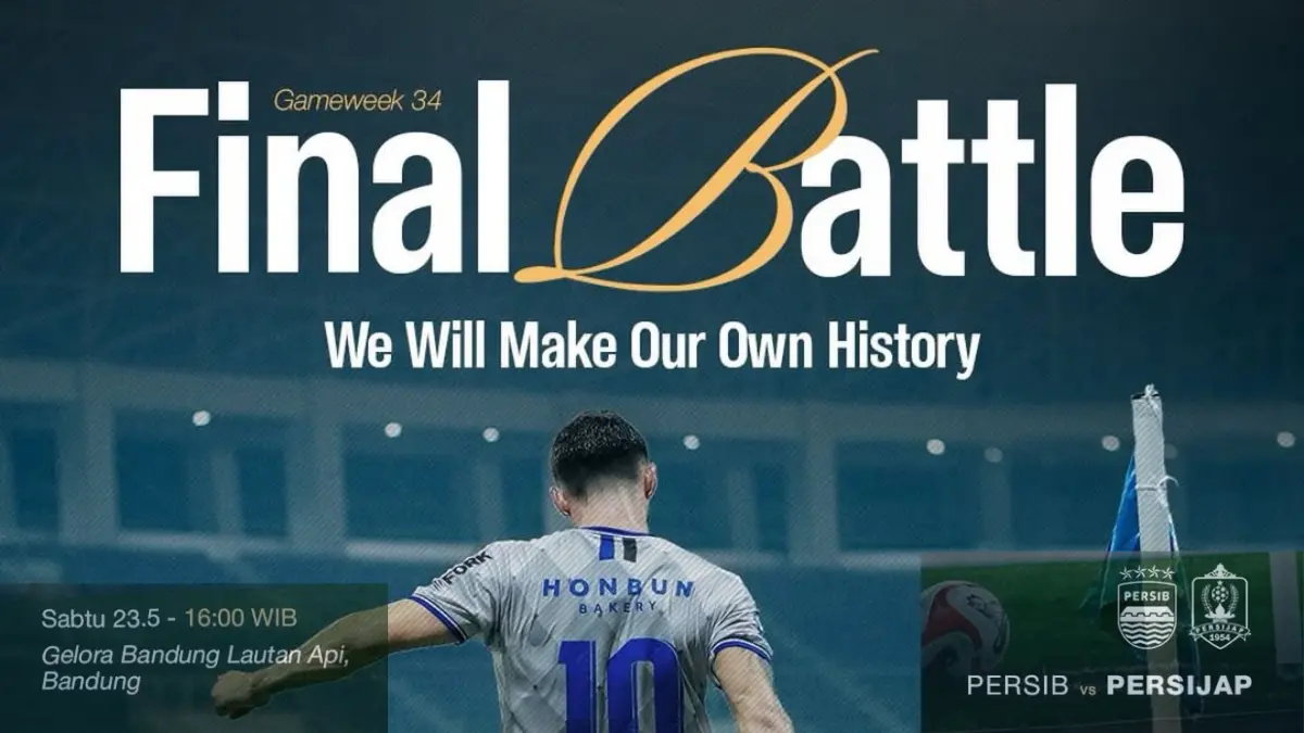 Pegang Kunci Takdir Juara Persib Bandung, Begini Respon Laskar Kalinyamat