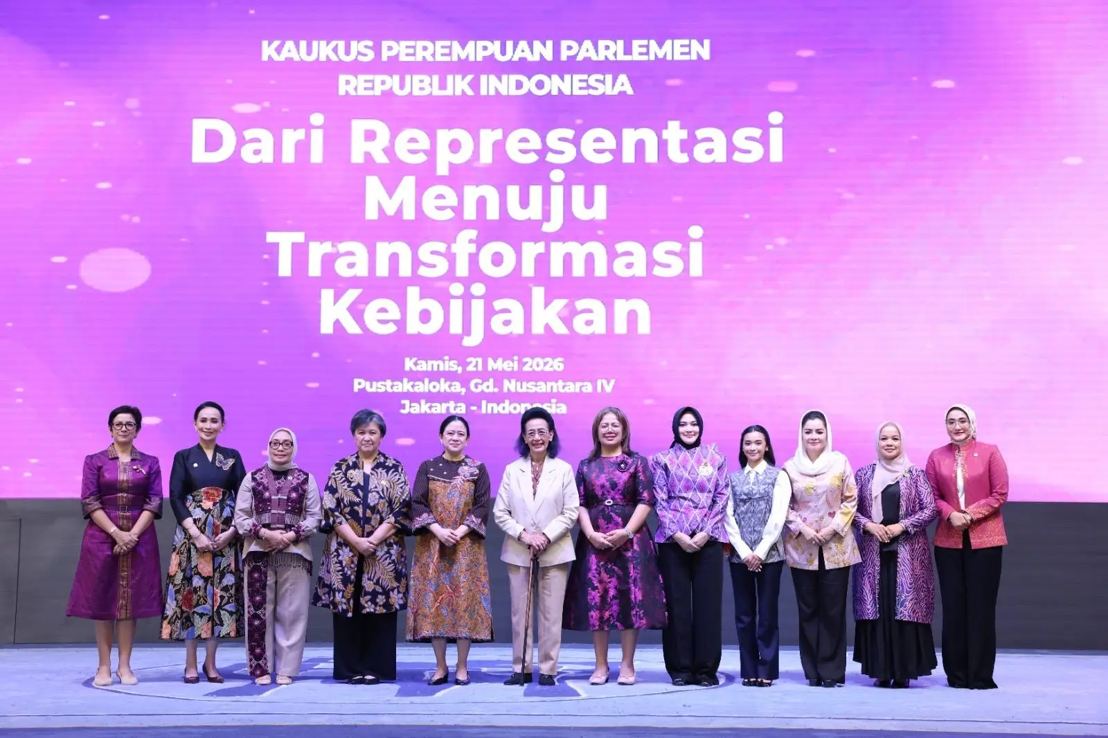 Ketua DPR Puan Maharani: Keterwakilan Perempuan Harus Mampu Transformasikan Kebijakan