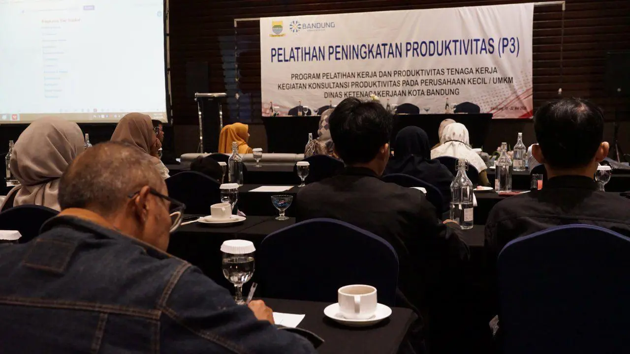 Disnaker Kota Bandung Gelar Pelatihan P3, Dorong UMKM Berdaya Saing Global