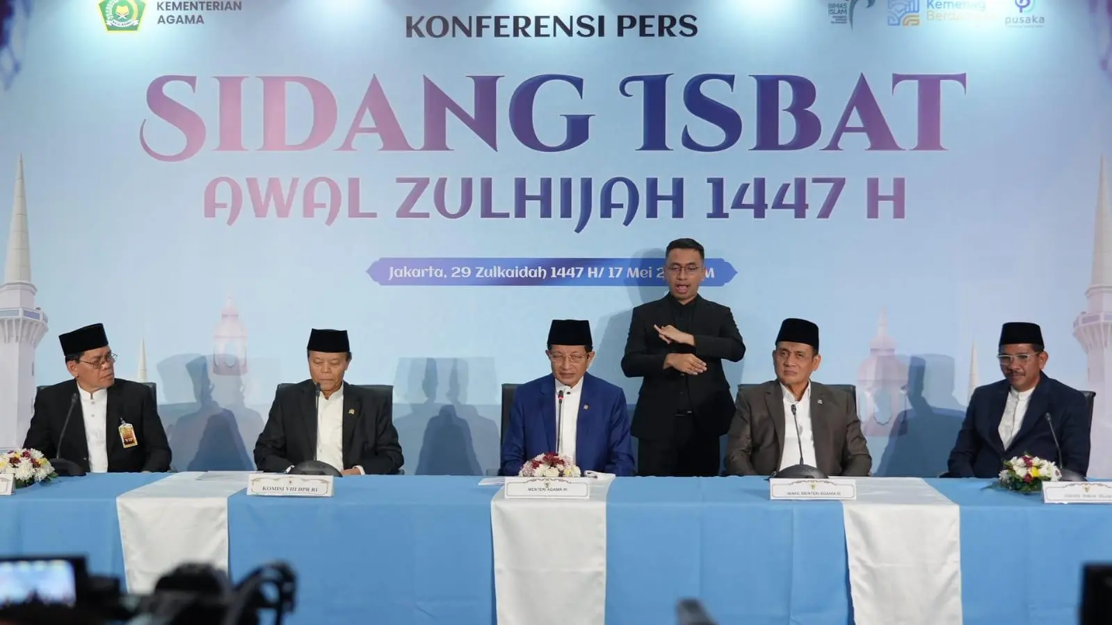 Hasil Hisab dan Rukyat Terkonfirmasi, Pemerintah Tetapkan 1 Zulhijah 18 Mei 2026