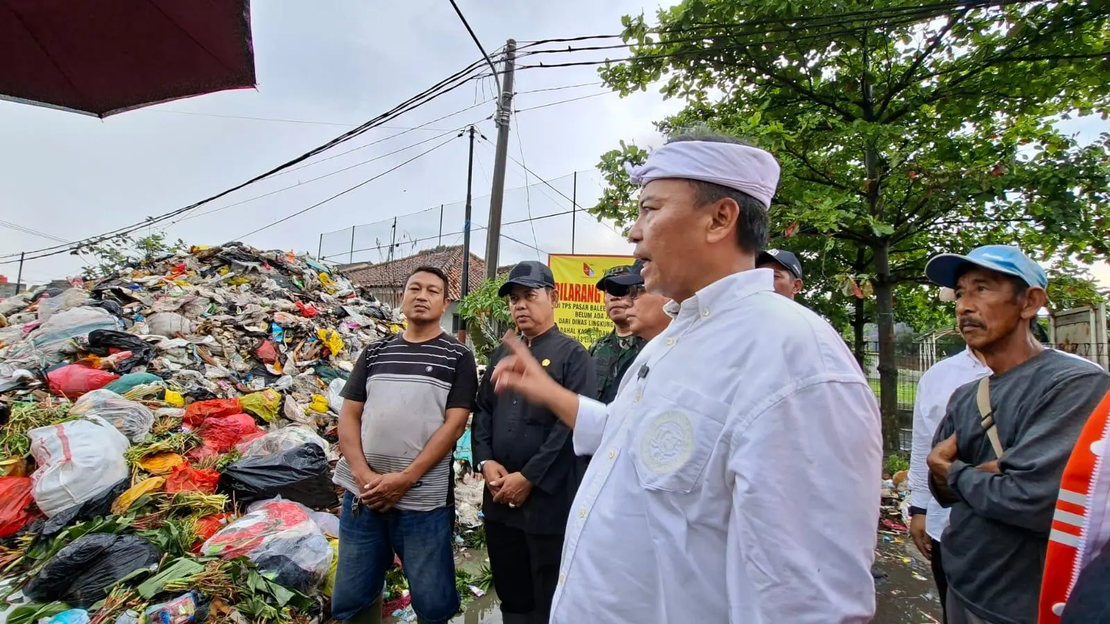 Sidak Pasar Baleendah: Sekda Jabar Sebut Penumpukan Sampah Sudah Tahap Darurat
