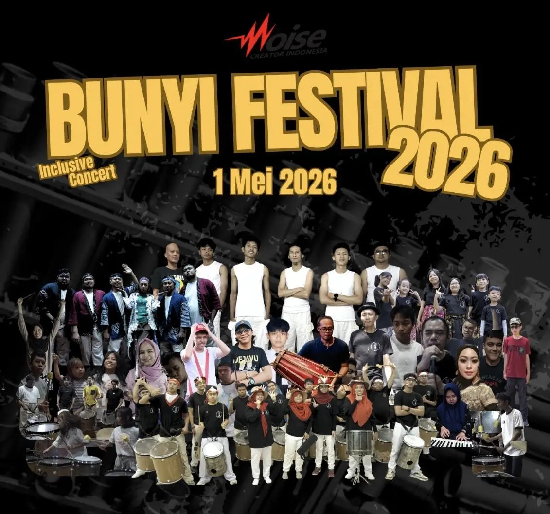 Bunyi Festival 2026 Hadirkan Konser Inklusif, Angkat Semangat “Aku Dengan Caraku”