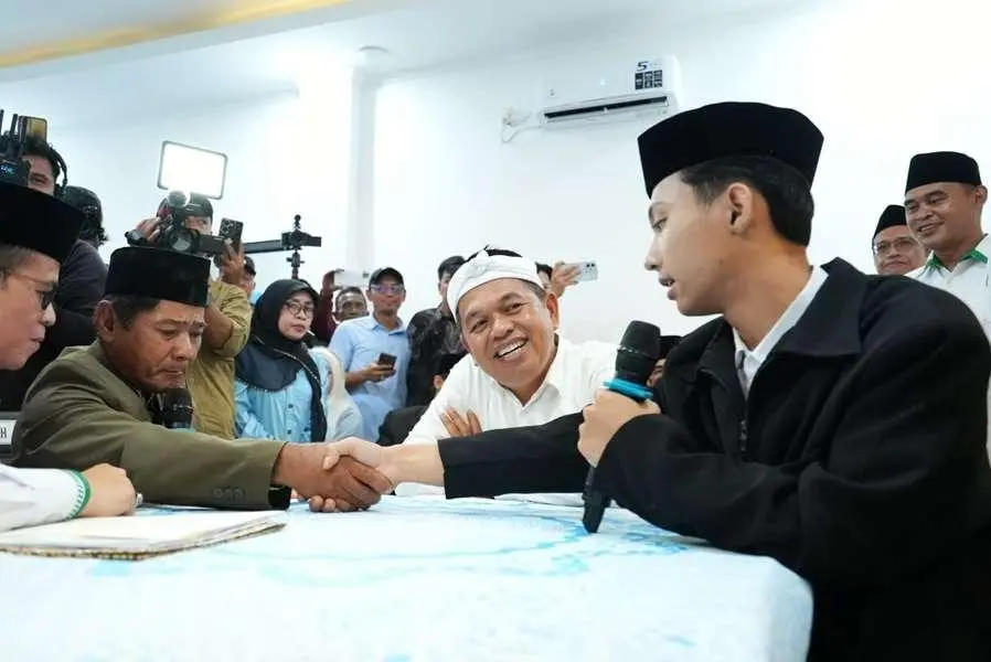 KUA Bojongsari Berkonsep Green Building, KDM Sebut Solusi Nikah Sederhana Tanpa Hutang