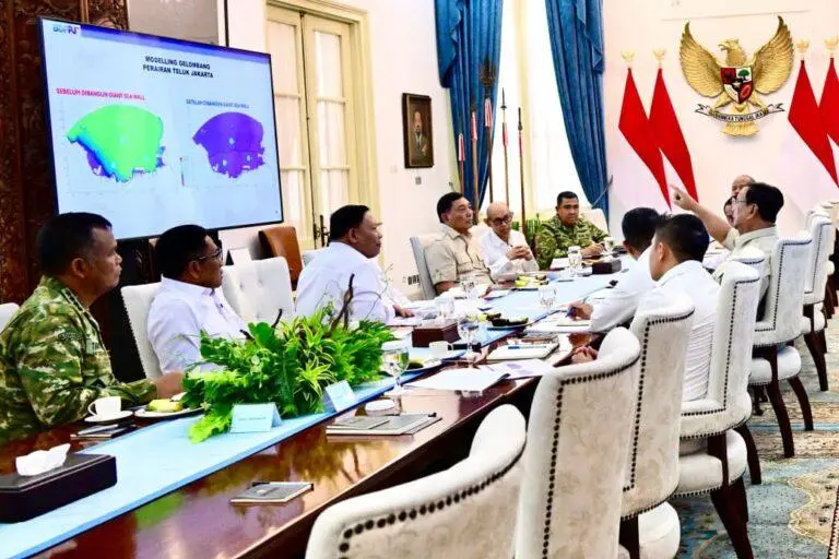Presiden Prabowo Matangkan Proyek Giant Sea Wall: Benteng Strategis Pesisir Utara Jawa