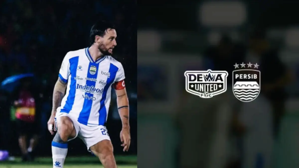 Persib vs Dewa United, Marc Klok Pastikan Akan Tampil Habis-Habisan