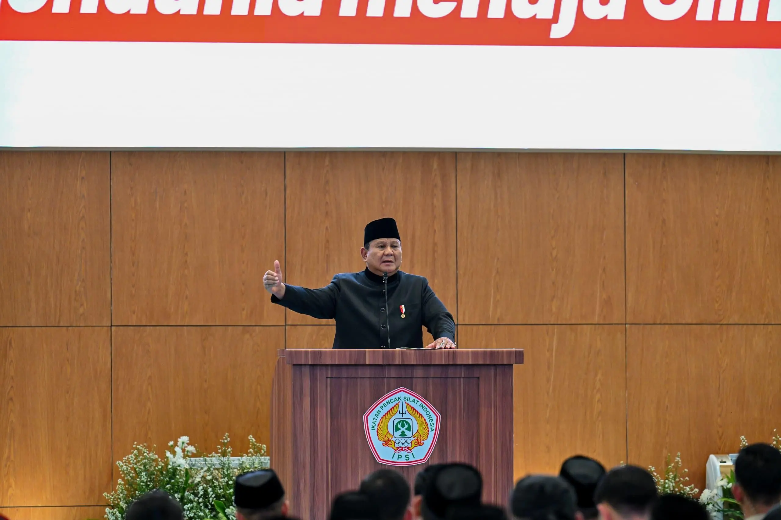 Pencak Silat Mendunia, Presiden Prabowo Tekankan Pentingnya Menjaga Kemurnian Ilmu