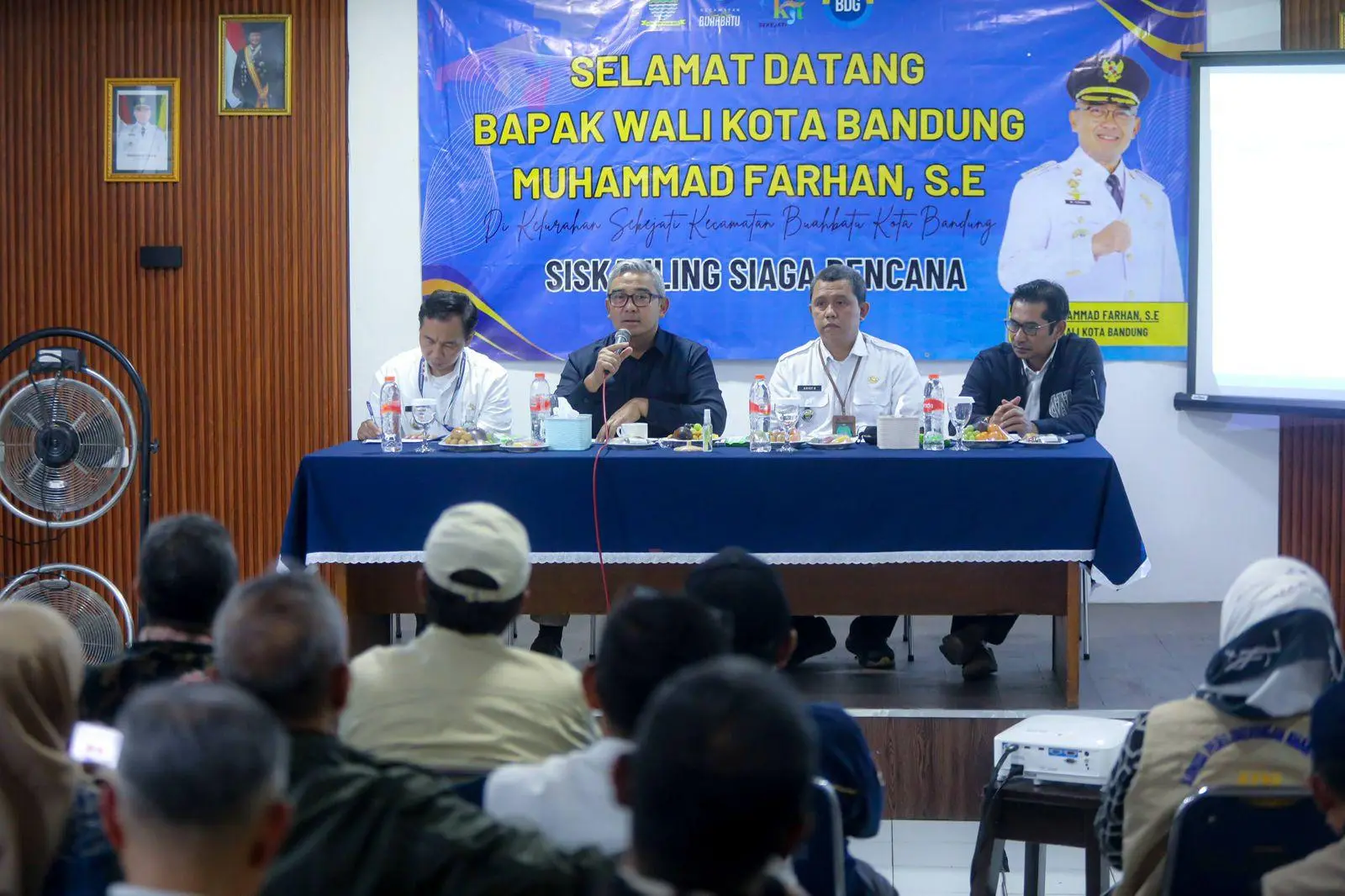 Siskamling Siaga Bencana Bandung, Wali Kota Bandung Muhammad Farhan: Pembangunan Kewilayahan Harus Berbasis Data Laci RW