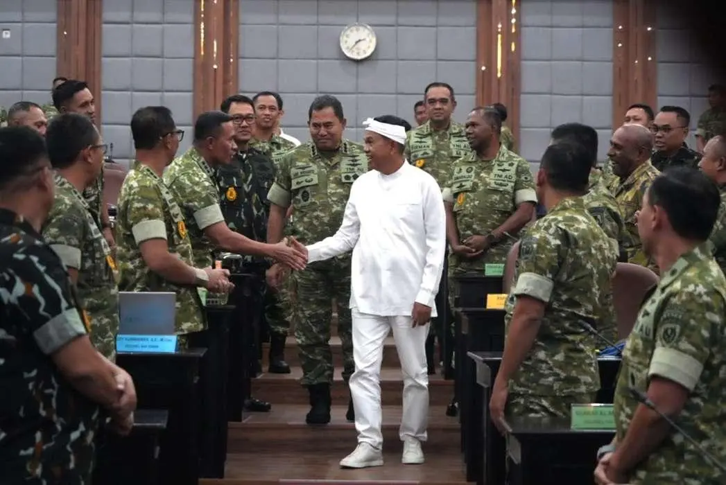 Pesan KDM untuk Perwira Sesko TNI: Kekuatan Pertahanan Lahir dari Ideologi dan Alam