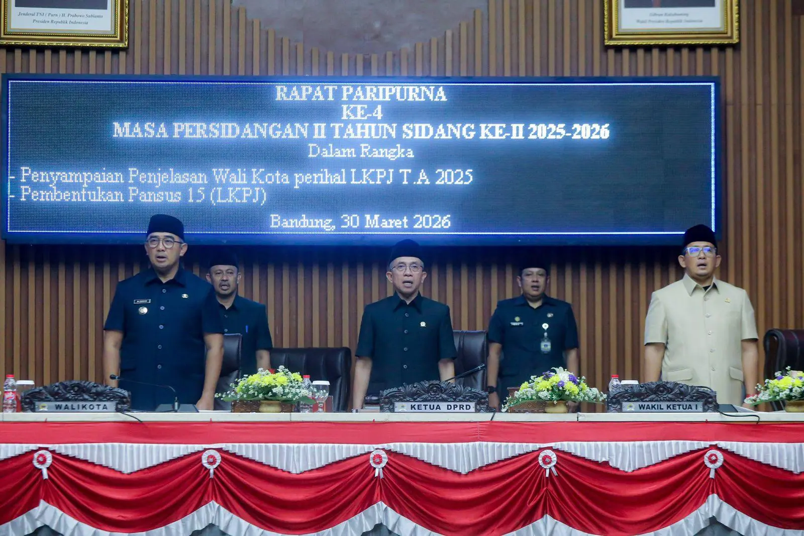 Wali Kota Bandung Muhammad Farhan Paparkan Keberhasilan Pembangunan dalam LKPJ 2025