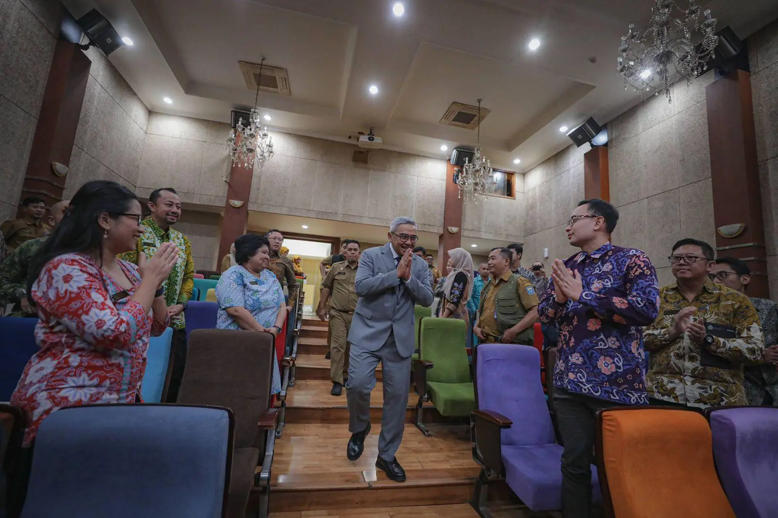 Wali Kota Muhammad Farhan Sambut Kunjungan Studi Lapangan Sesparlu Kemlu di Balai Kota