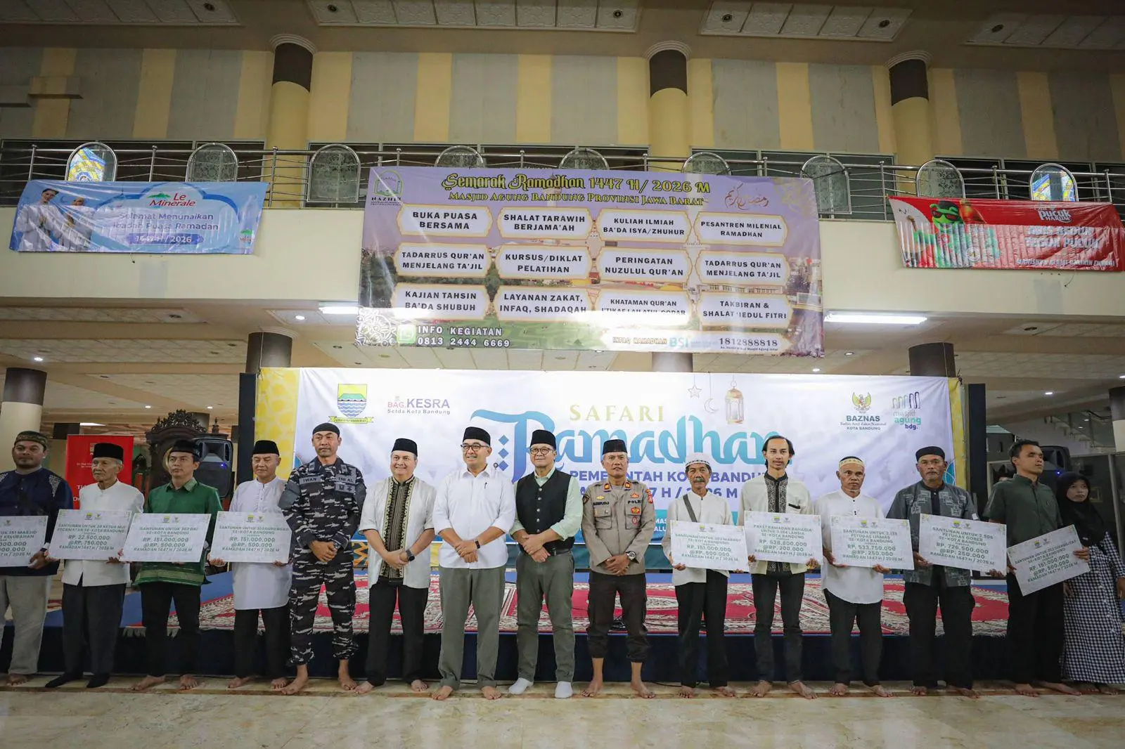 Safari Ramadan ke Masjid Agung: Wali Kota Bandung Ajak Warga Gotong Royong Percantik Ikon Kota