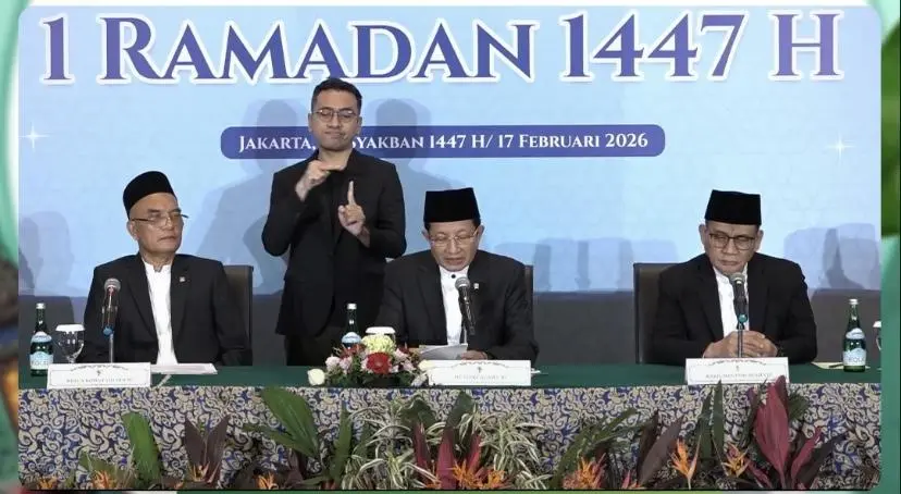 Hilal Tak Terlihat, Kemenag Tetapkan Puasa 1 Ramadhan 1447 H Jatuh pada Kamis 19 Februari 2026
