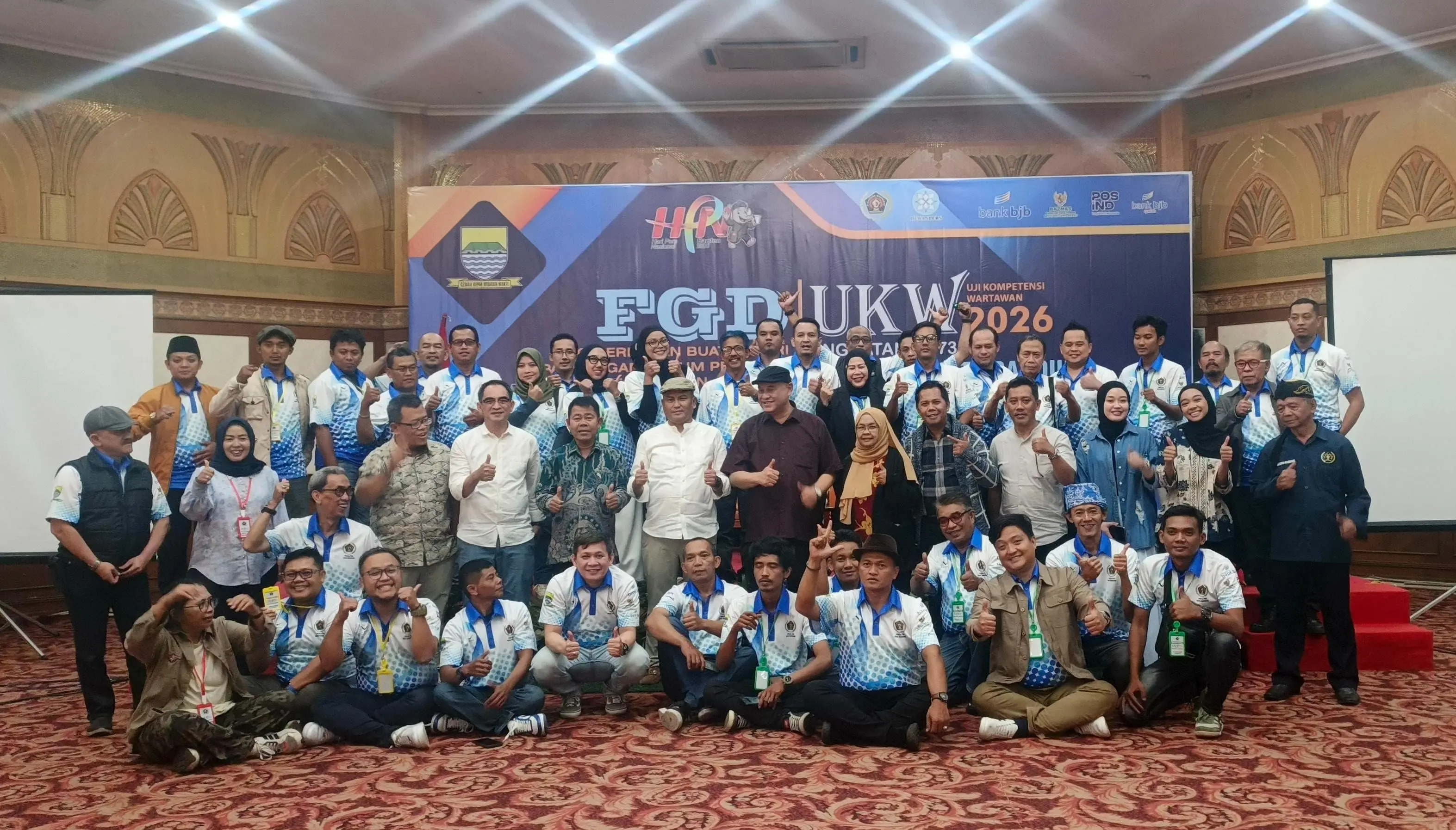 Angkatan 72-73 UKW PWI Pokja Kota Bandung Rampung, Empat Peserta Belum Kompeten