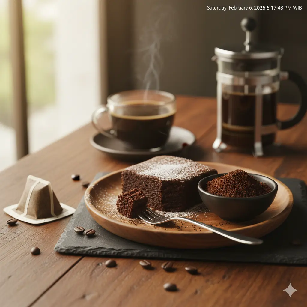 Inovasi Kuliner: Mengubah Ampas Kopi Menjadi Penguat Aroma Brownies yang Mewah