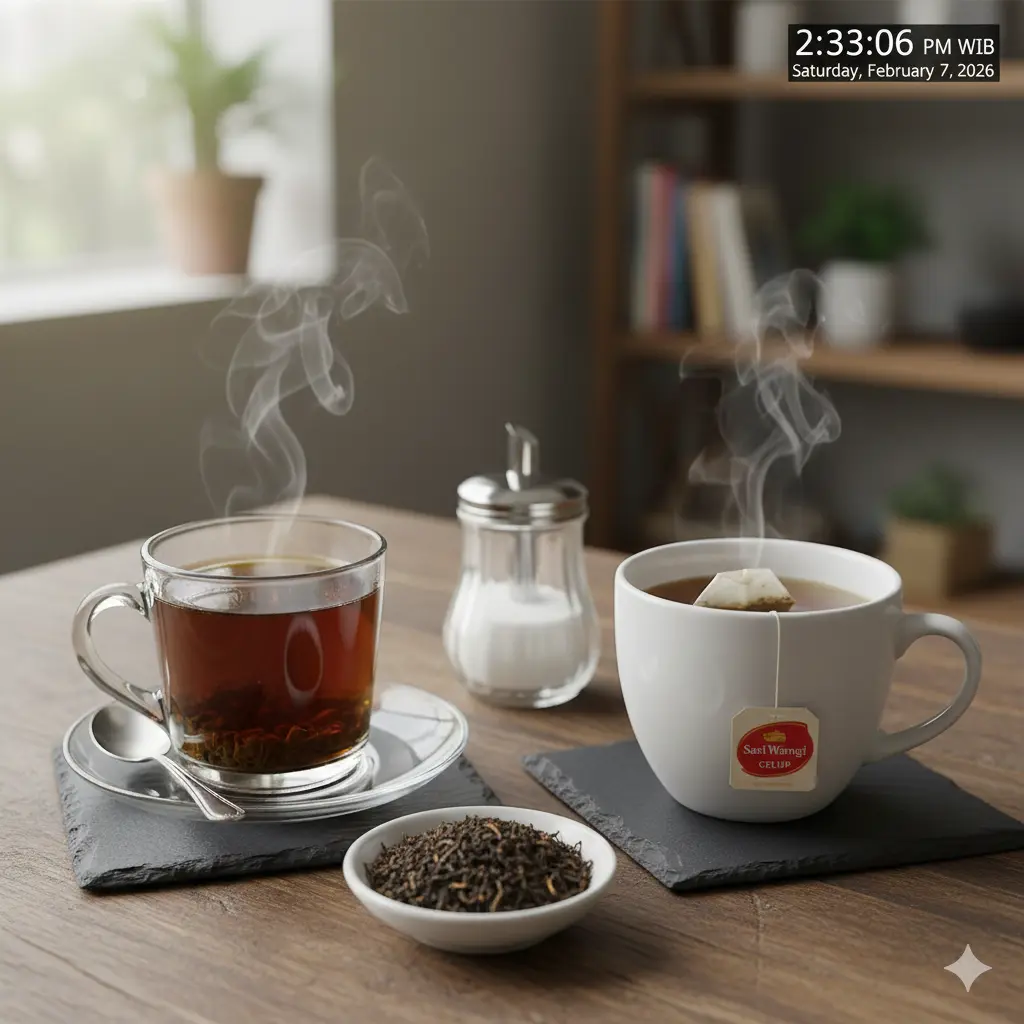 Perdebatan Klasik Pecinta Teh: Benarkah Teh Curah Jauh Lebih Unggul dari Teh Celup?
