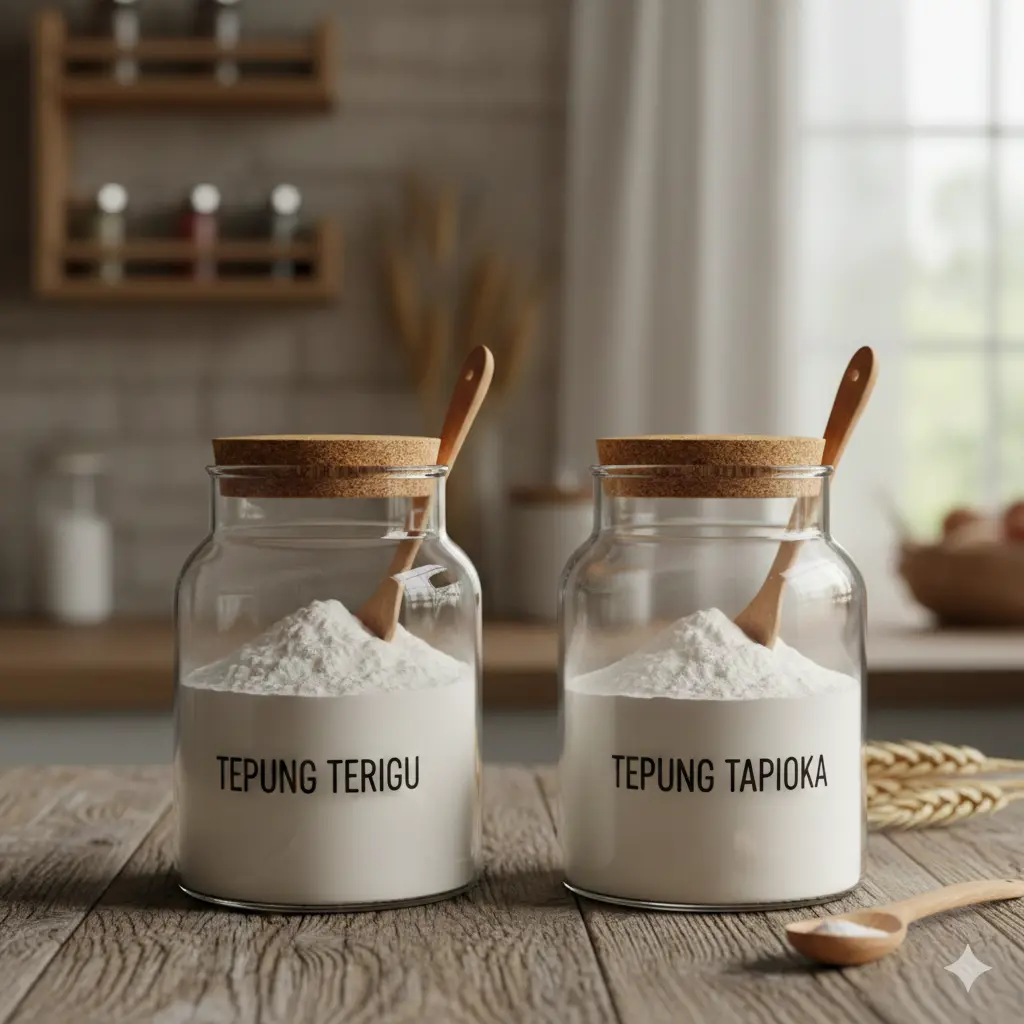 Sering Dianggap Sama, Ini Perbedaan Utama Tepung Tapioka dan Tepung Terigu