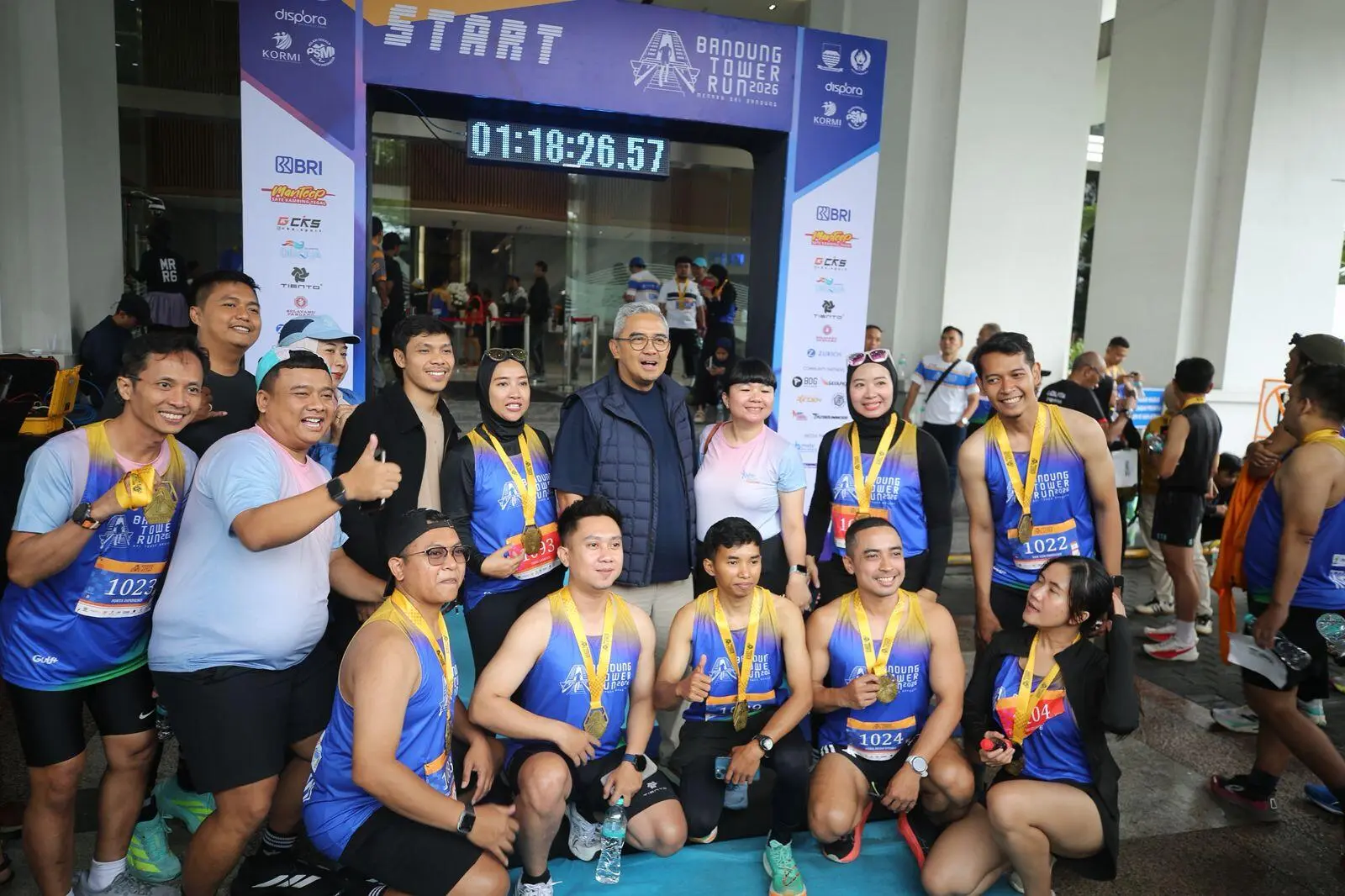 Bandung Tower Run 2026: Sensasi Lari Vertikal Pertama di Menara BRI