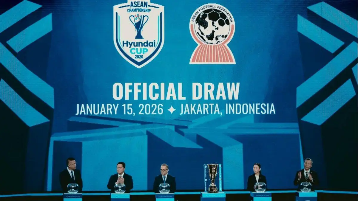 Resmi! Inilah Hasil Drawing Piala AFF 2026: Indonesia vs Vietnam Siap Bertempur