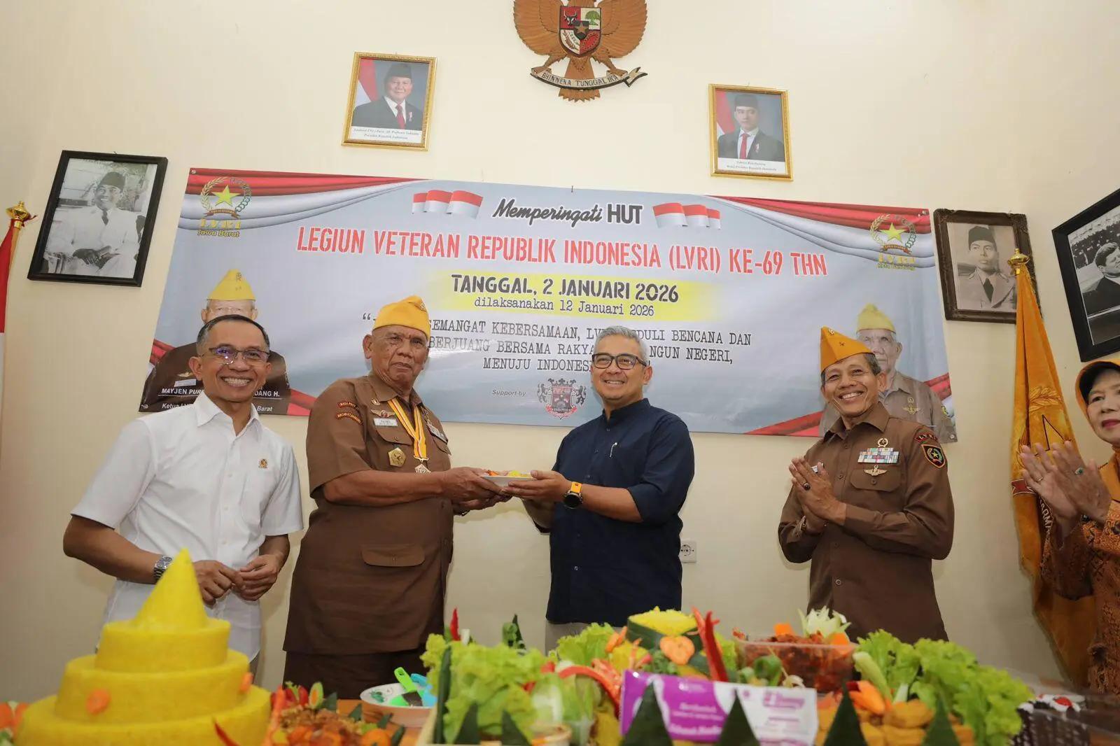 HUT ke 69 LVRI: Wali Kota Bandung Tegaskan Pengabdian Veteran Tak Tergerus Zaman
