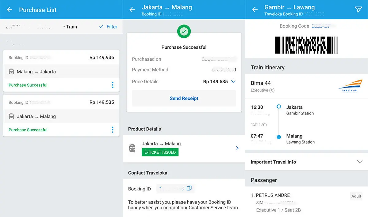Step by Step Pesan Tiket Kereta Lebaran 2026 Online, Mulai Pilih Jadwal hingga Bayar