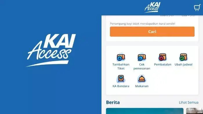 Cara Cepat dan Mudah Pesan Tiket Kereta Lebaran 2026 Lewat KAI Access
