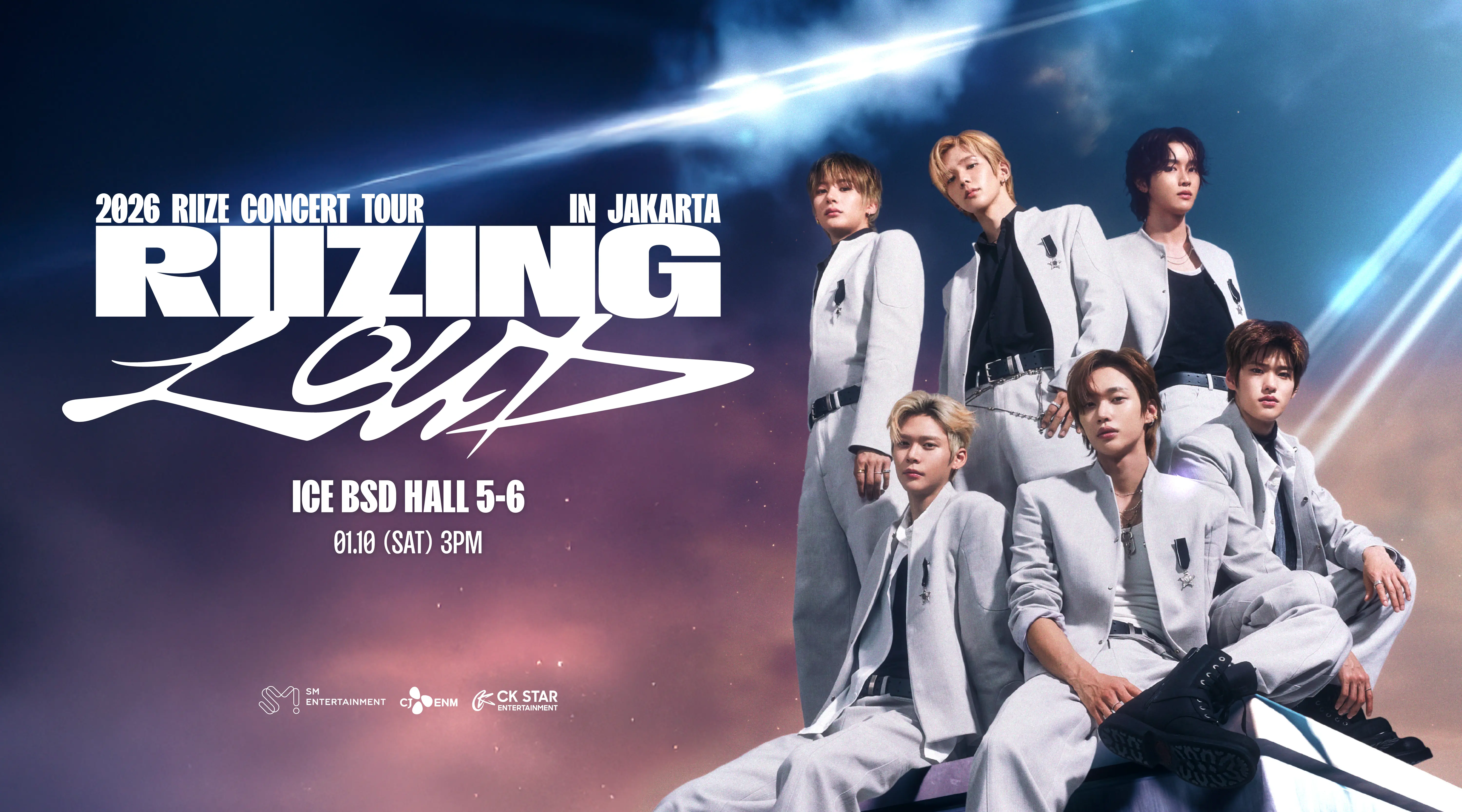 Konser RIIZE Jakarta 2026 Siap Digelar 10 Januari di ICE BSD, Jadi Pembuka Konser K-Pop Awal Tahun