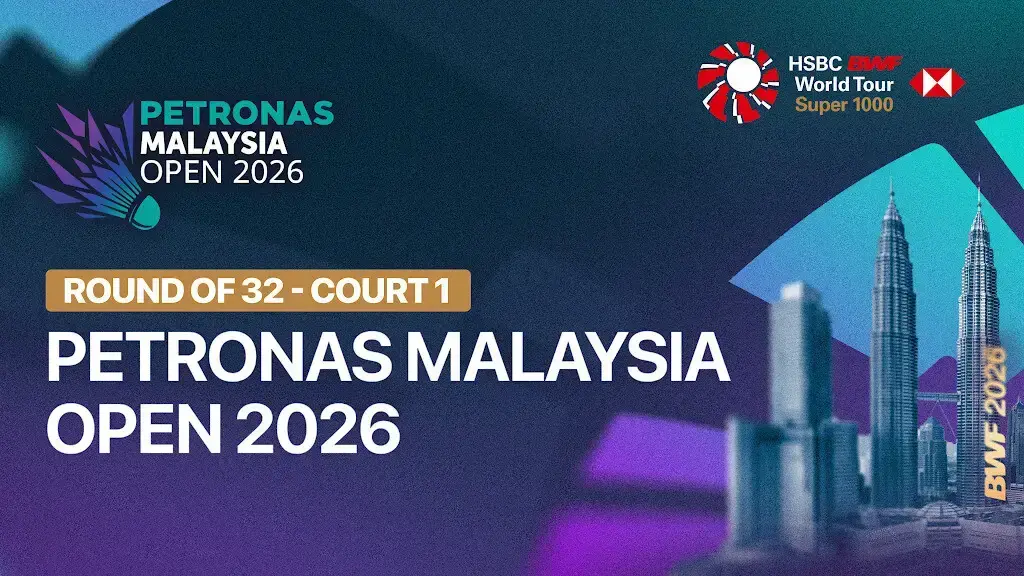Link Live Streaming BWF Malaysia Open 2026, Turnamen Super 1000 Awal Tahun
