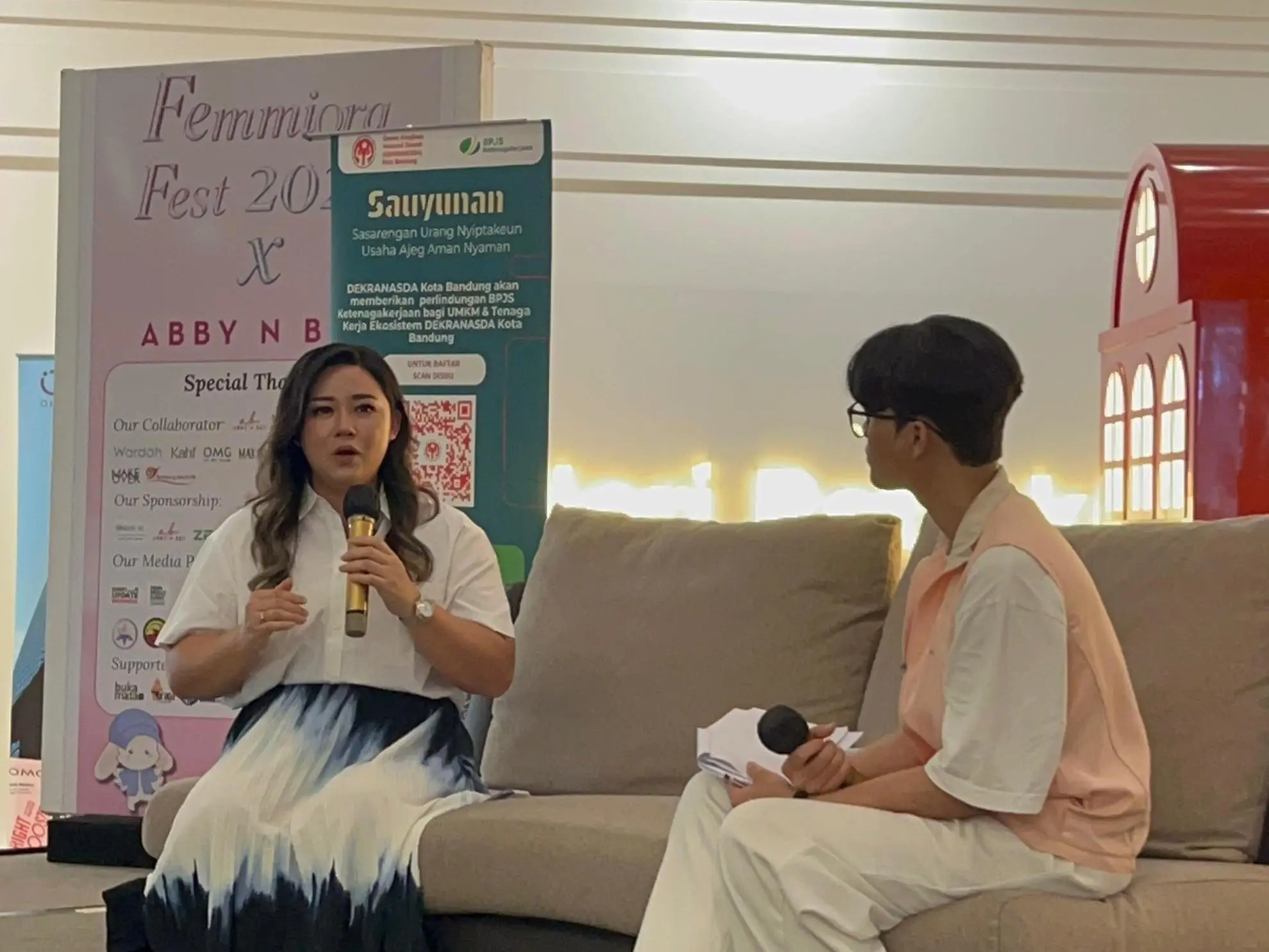 Femmiora Fest x Abby n Bev Hadirkan Sesi Talkshow Bersama Fransisca Irene, Bahas Beauty Experience Lebih Personal