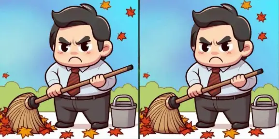 Tes IQ Tebak Gambar: Temukan 3 Perbedaan dalam 24 Detik pada Foto Karyawan yang Sedang Membersihkan Ini!