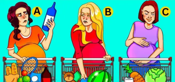 Teka-Teki Otak: Perutnya Besar, Padahal Tidak Hamil, Salah Satu Wanita ini Adalah Pencuri Semangka! Tunjukan Pelakunya
