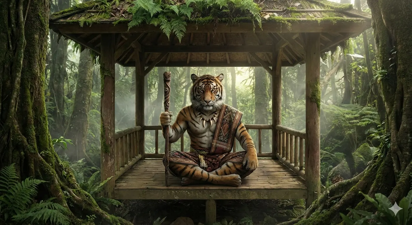 Pengaruh Mitos Manusia Harimau terhadap Seni Tradisional