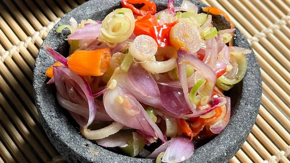 Sambal Matah Segar Tanpa Terasi, Cocok untuk Pendamping Lauk Apa Saja