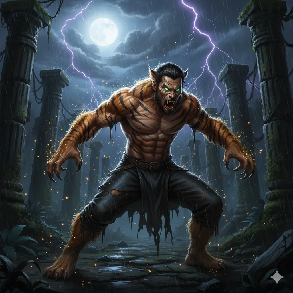 Menguak Misteri Tiger Shapeshifter: Mitos Manusia Harimau Paling Menyeramkan dari Kamboja