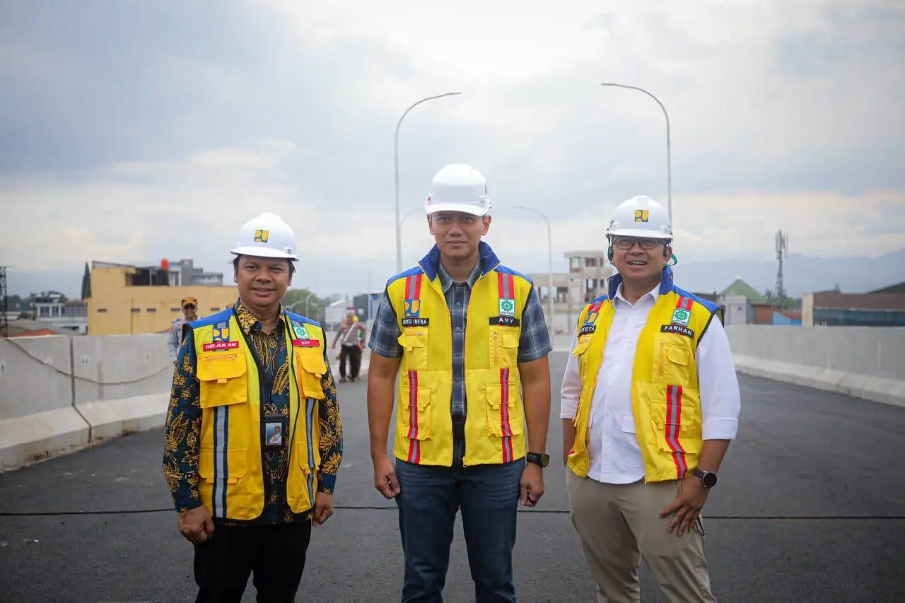 Target Dibuka Saat Nataru, Progres Flyover Nurtanio Capai 87 Persen