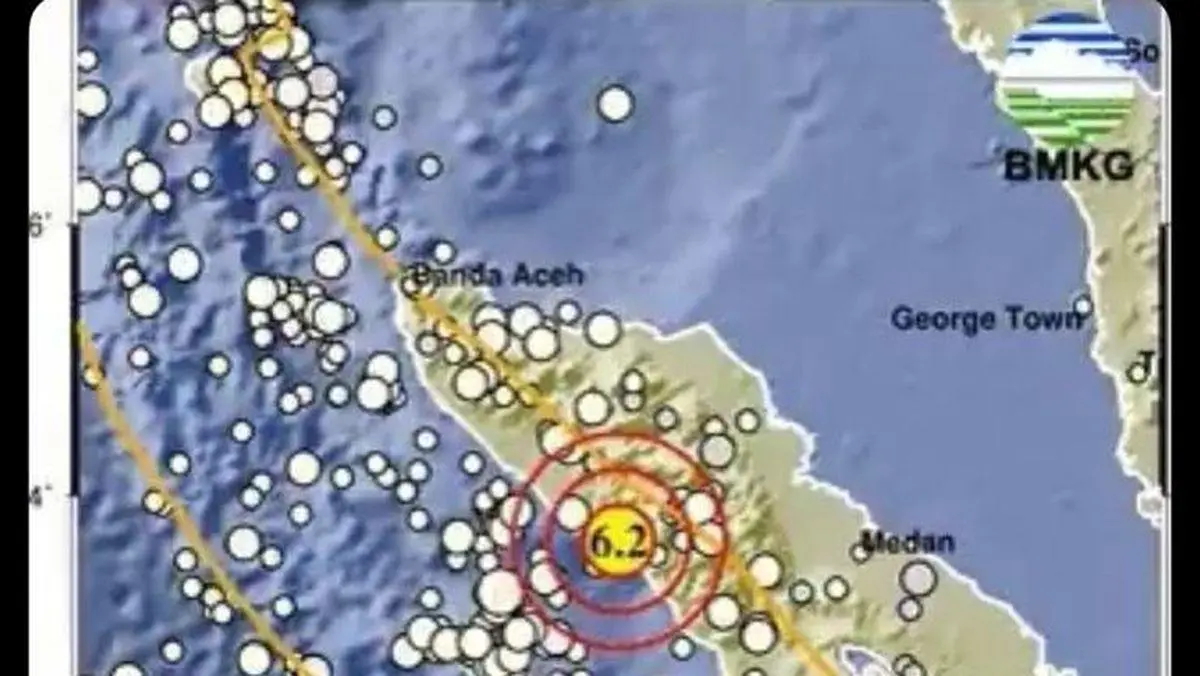 Gempa M4,6 Guncang Sabang, Dirasa Hingga Banda Aceh, BMKG: Tidak Berpotensi Tsunami