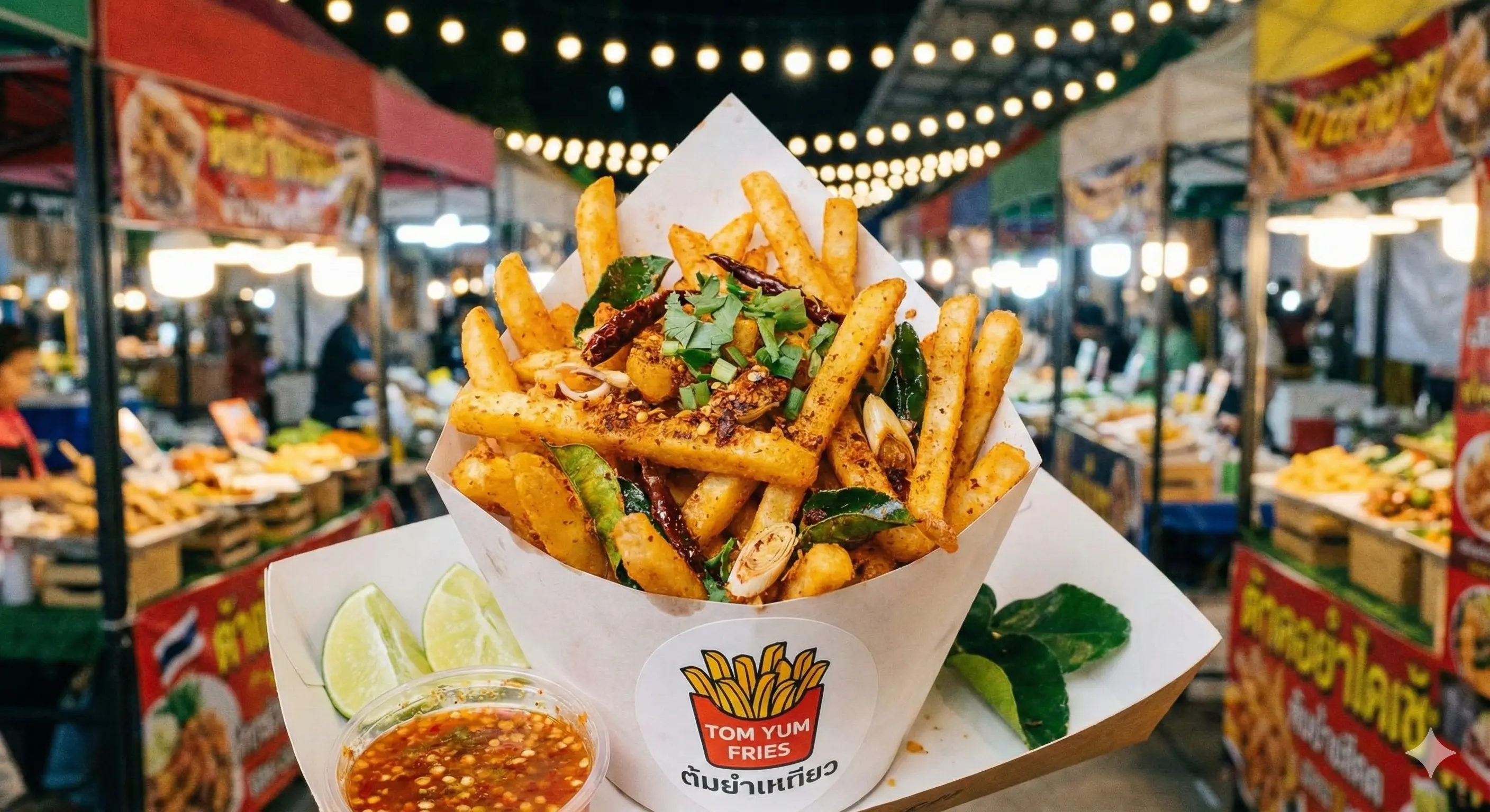Kunci Rasa Thailand yang Otentik: Paduan Tom Yum dan Kentang Goreng  yang Sempurna