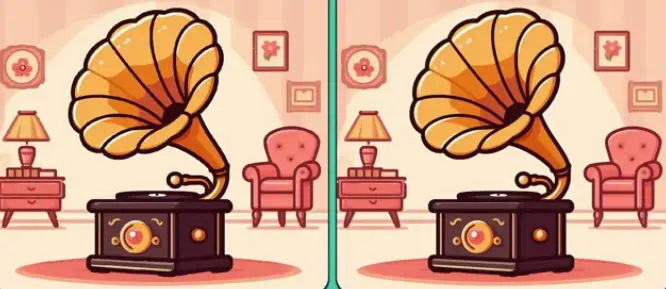 Asah Otak Tebak Gambar: Mampukan Kamu Temukan 3 Perbedaan pada Gambar Turntable Ini?