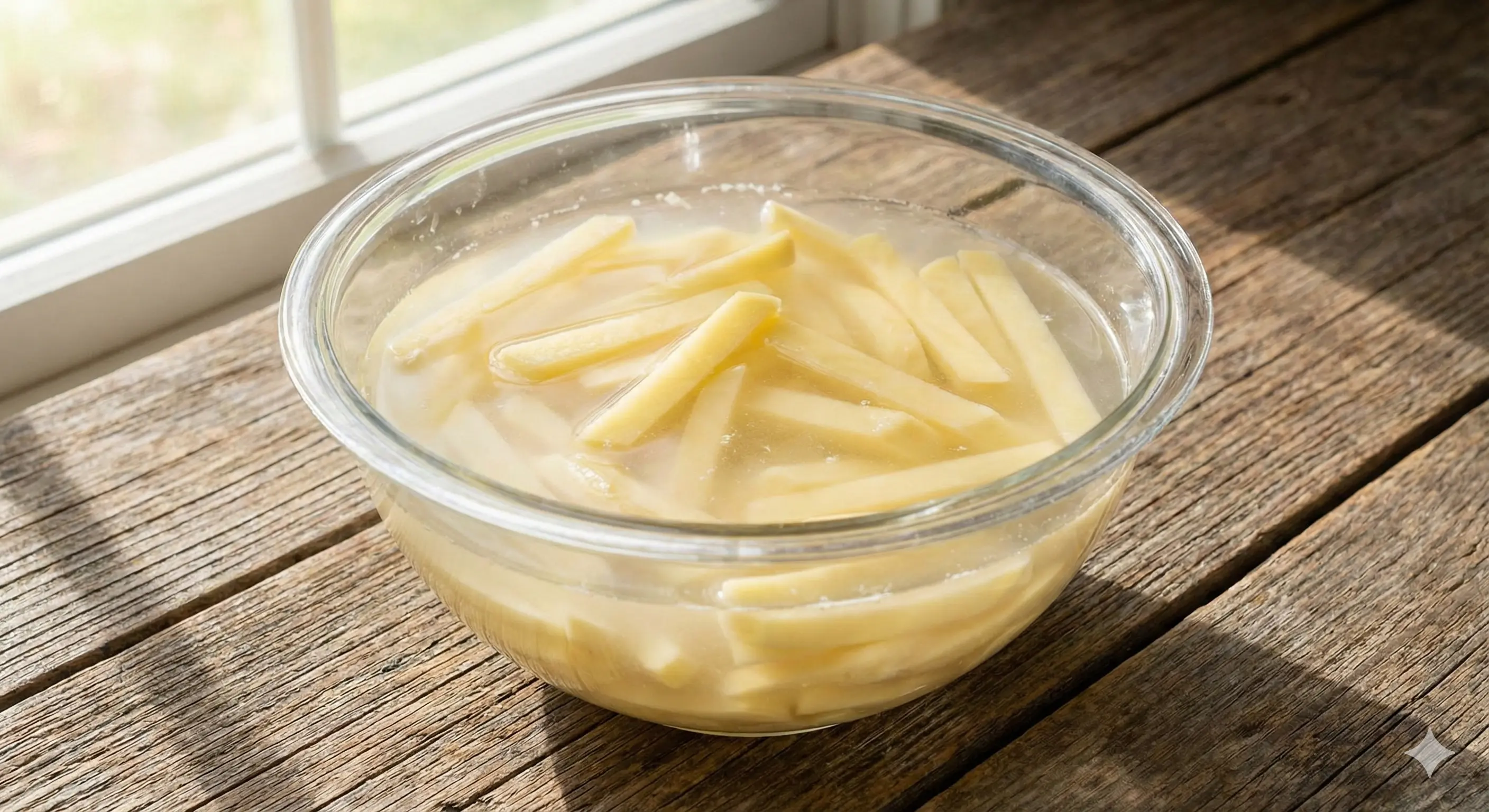 Mengapa Kentang Harus Direndam: Ilmu di Balik Kerenyahan French Fries yang Sempurna
