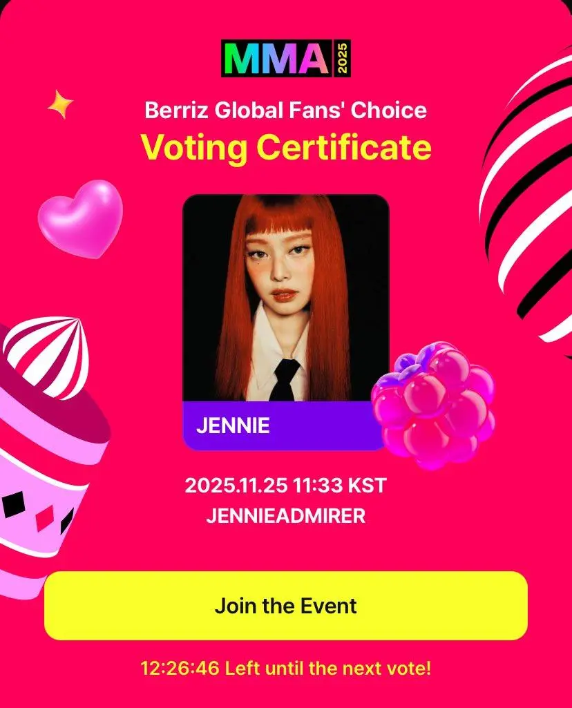 Update Ranking MMA 2025: Hearts2Hearts Memimpin, JENNIE dan G-Dragon Tempel Ketat