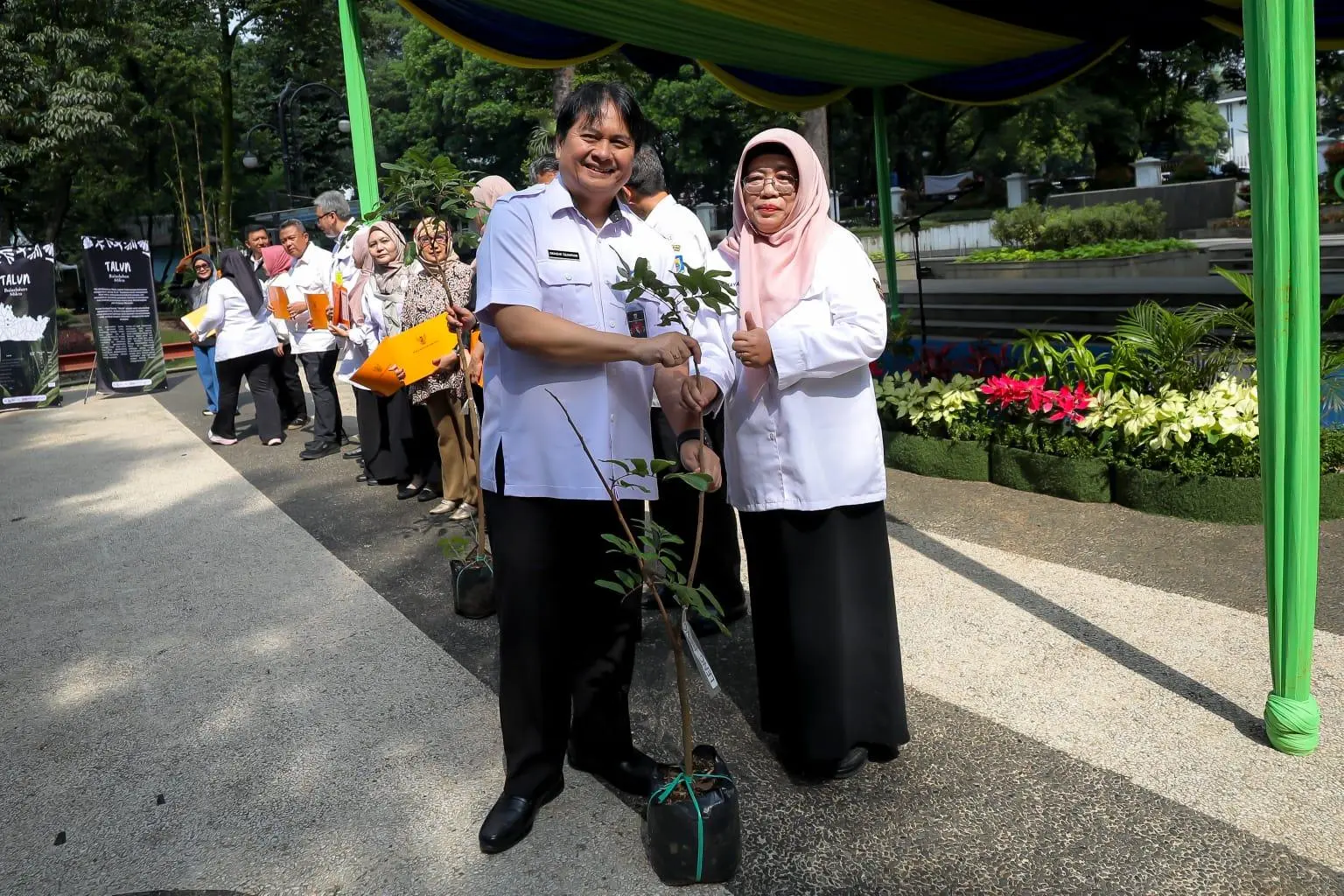 Balai Kota Bandung Resmi Mempunyai Talun Baladahan Mikro