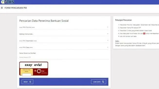 Cara Mudah Cek BLT Kesra Rp900 Ribu November 2025 Lewat Website Resmi Kemensos
