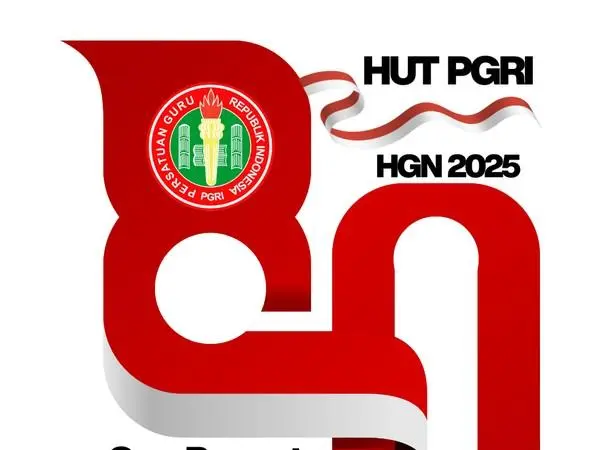Link Download Logo Resmi HUT PGRI ke-80: Simbol Semangat Perjuangan Guru Indonesia