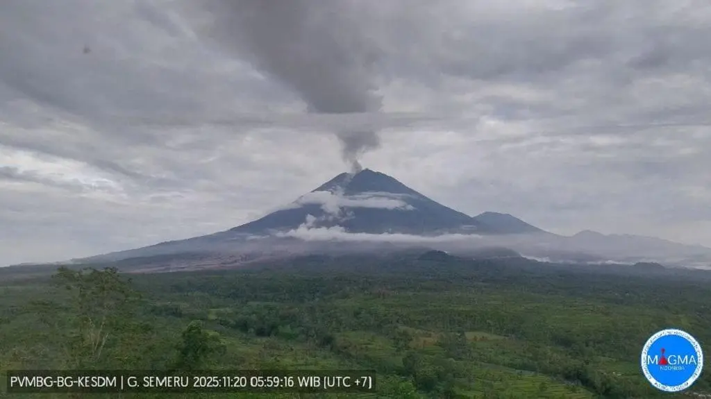 Semeru Masih Mengguncang, Pemerintah Pastikan Jalur Evakuasi dan Pos Pengungsian Siap