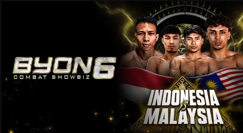 Deretan 12 Pertarungan Sengit di Byon Combat 6, Aksi Indonesia vs Malaysia Siap Guncang Arena