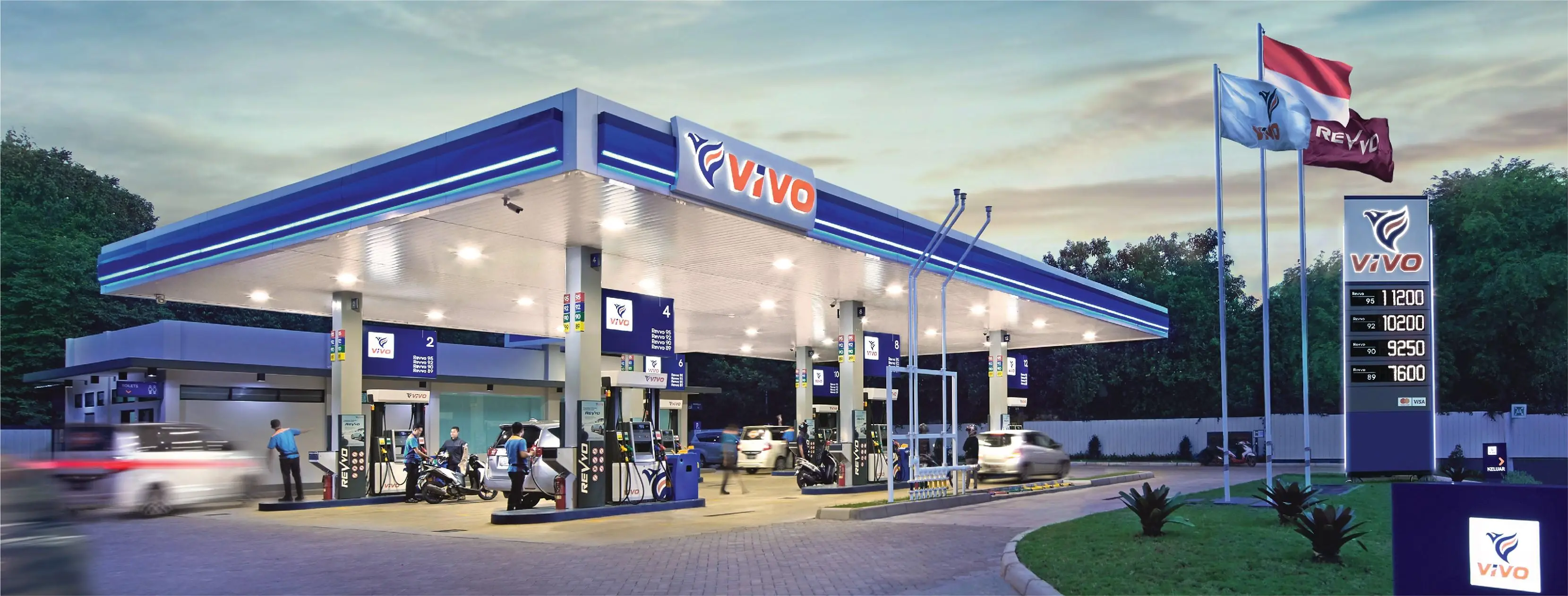 Stok Gasoline Masih Kosong, Vivo Hanya Perbarui Harga Gasoil pada November 2025