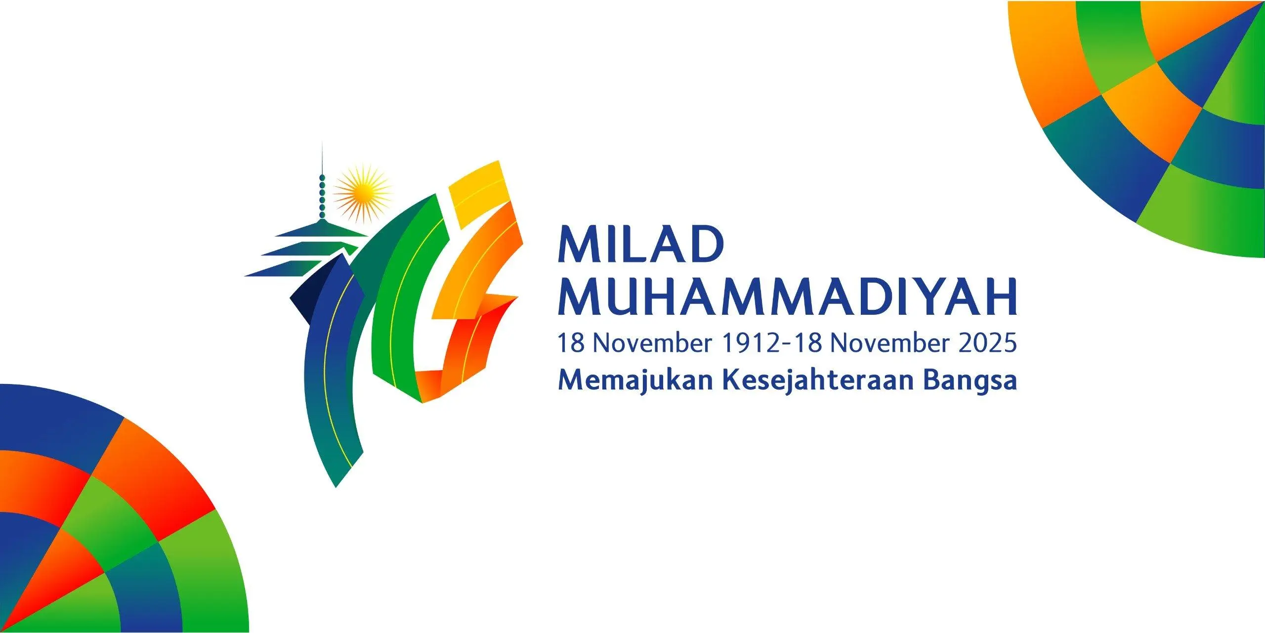 Link Download Logo dan Banner Resmi Milad Muhammadiyah 2025, Siap Pakai untuk Acara di Seluruh Indonesia